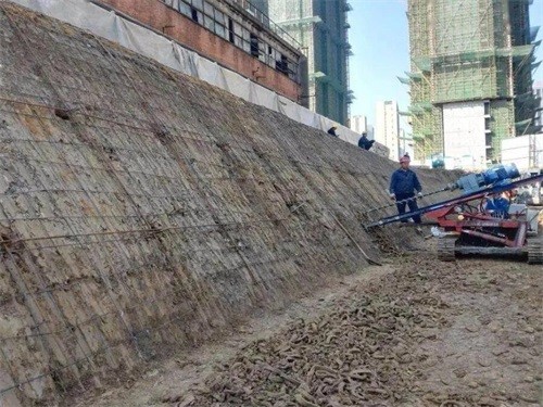郓城建筑边坡支护